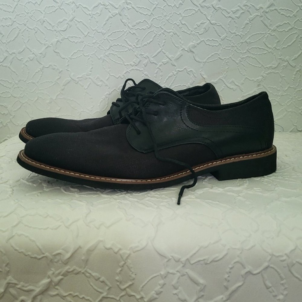 Guess Men's Lace Up Black Jessy Oxford Shoes Size 11